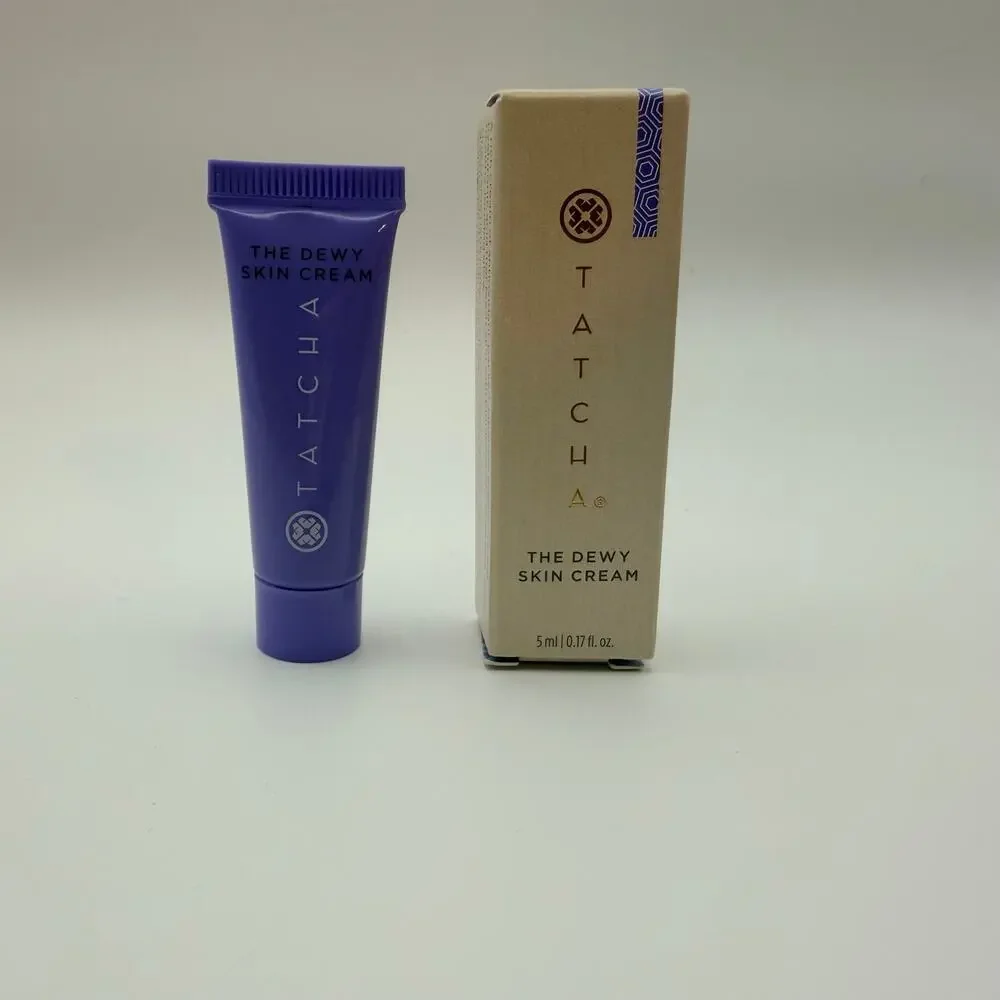 Tatcha 3-Piece Mini Skincare Bundle – Dewy Skin Cream x2 + Kissu Lip Mask NIB